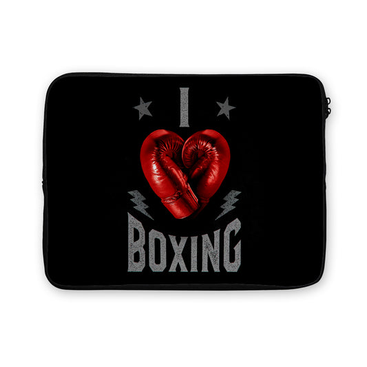 I Love Boxing Laptop Sleeve Protective Cover