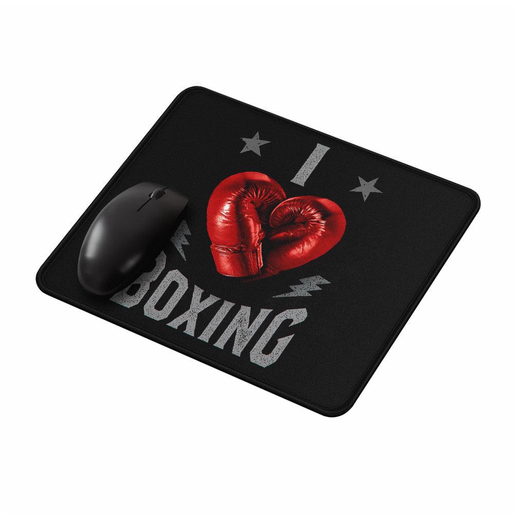 I Love Boxing Mouse Pads-Oxvistore
