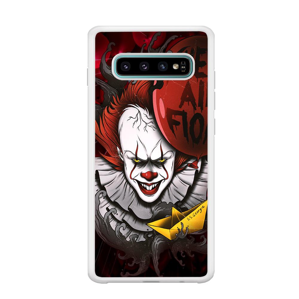 IT Pennywise All Float Samsung Galaxy S10 Case-Oxvistore