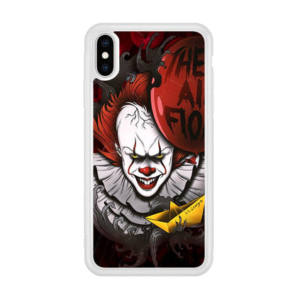 IT Pennywise All Float iPhone X Case-Oxvistore