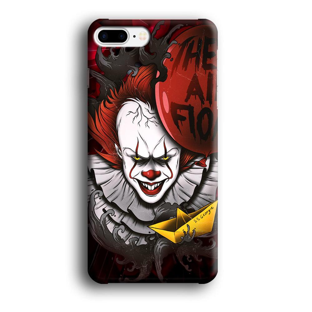 IT Pennywise All Float iPhone 8 Plus Case-Oxvistore