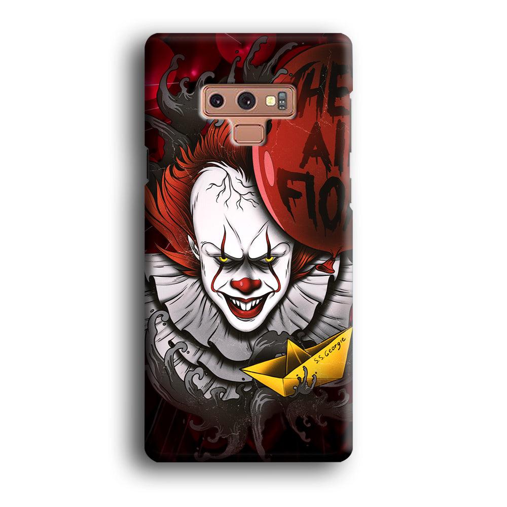 IT Pennywise All Float Samsung Galaxy Note 9 Case-Oxvistore