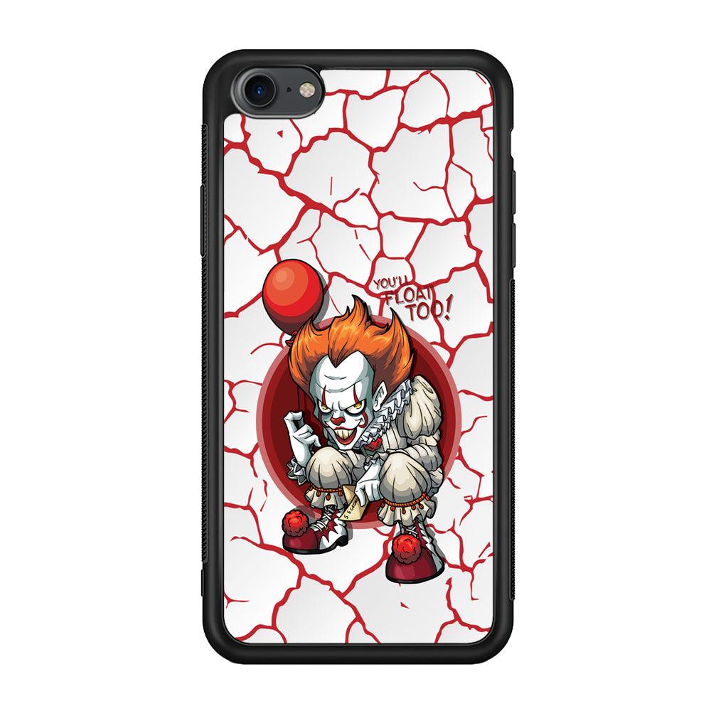 IT Pennywise Cracking The Curse iPhone 8 Case-Oxvistore