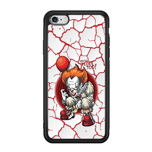 IT Pennywise Cracking The Curse iPhone 6 | 6s Case-Oxvistore