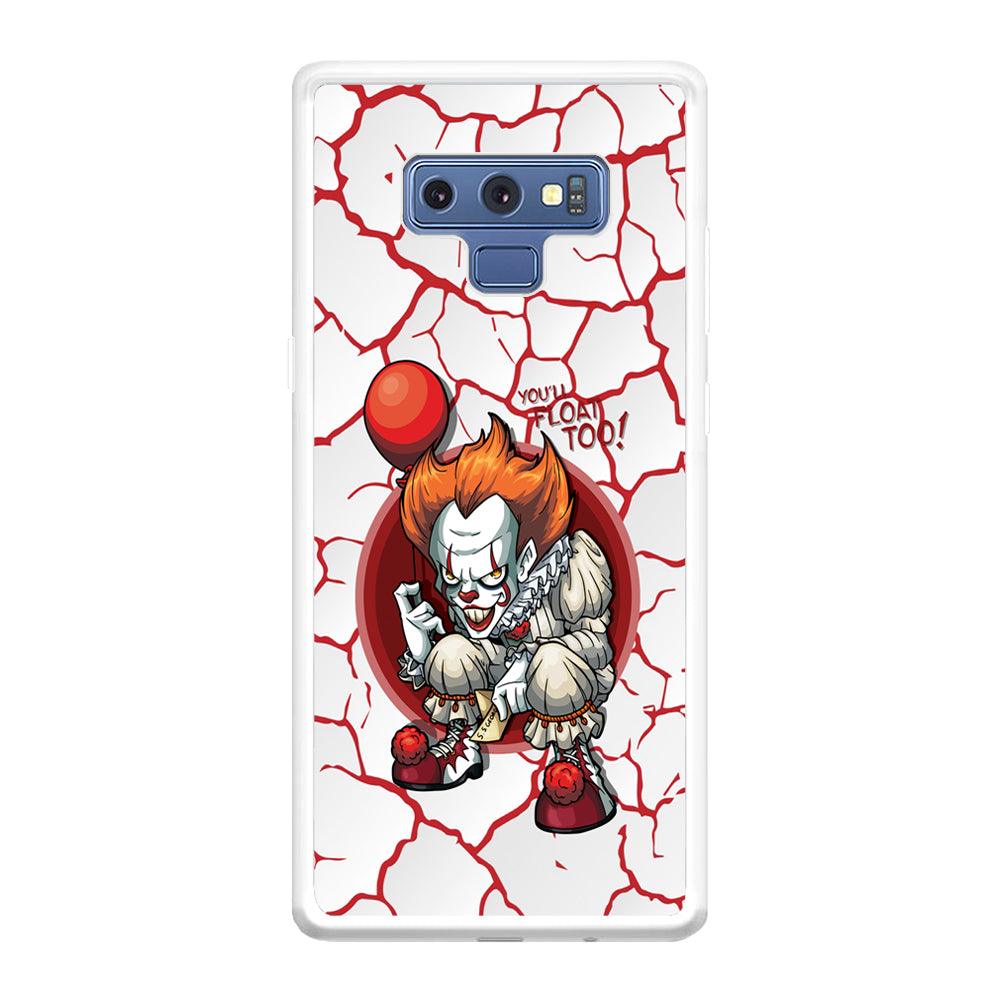 IT Pennywise Cracking The Curse Samsung Galaxy Note 9 Case-Oxvistore