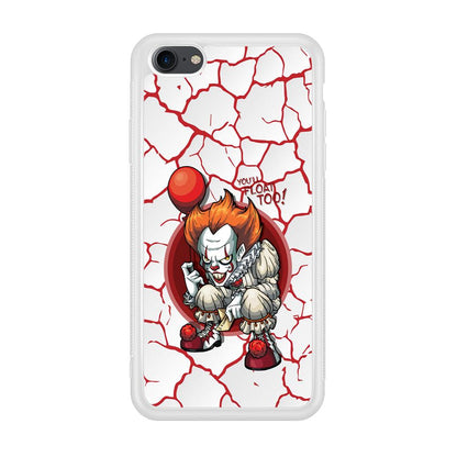 IT Pennywise Cracking The Curse iPhone 8 Case-Oxvistore