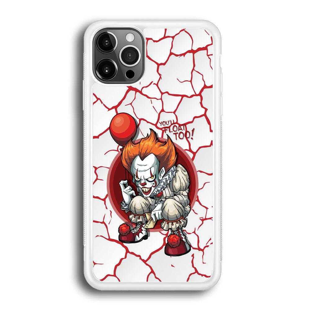 IT Pennywise Cracking The Curse iPhone 12 Pro Case-Oxvistore