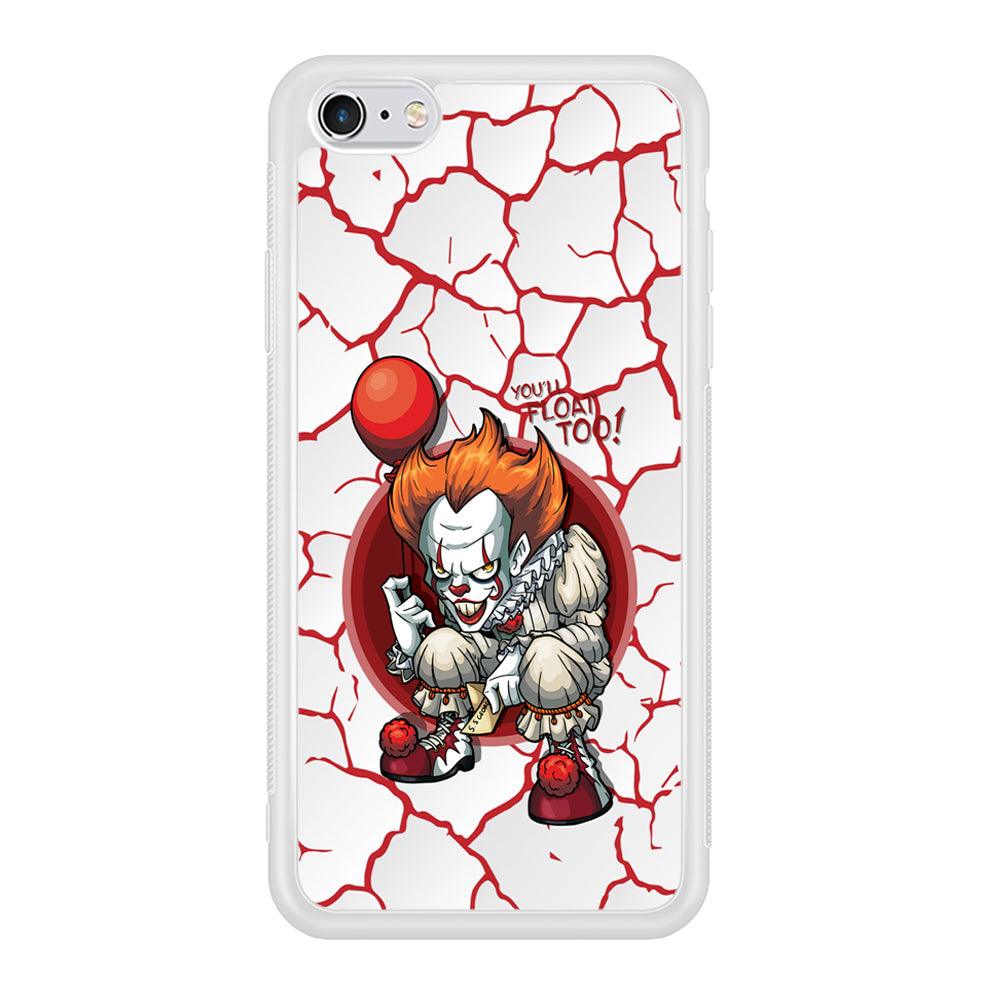 IT Pennywise Cracking The Curse iPhone 6 Plus | 6s Plus Case-Oxvistore