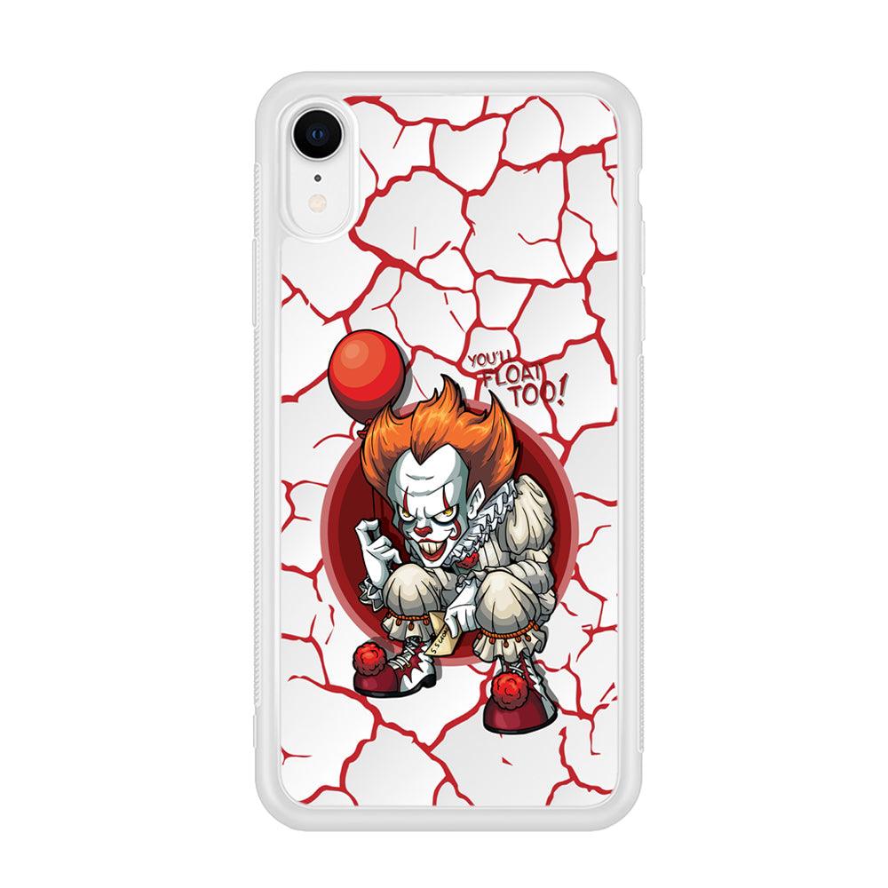 IT Pennywise Cracking The Curse iPhone XR Case-Oxvistore