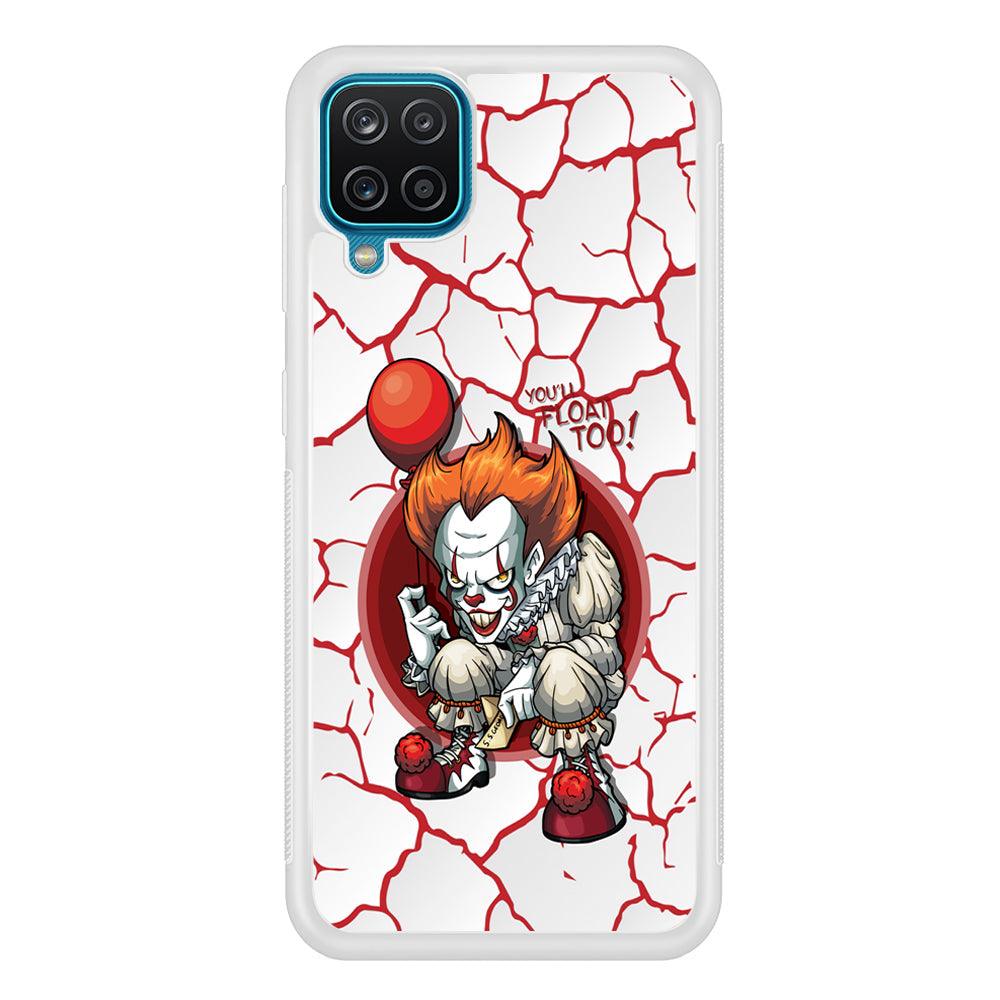 IT Pennywise Cracking The Curse Samsung Galaxy A12 Case-Oxvistore