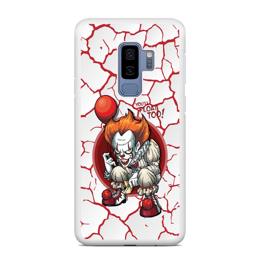 IT Pennywise Cracking The Curse Samsung Galaxy S9 Plus Case-Oxvistore