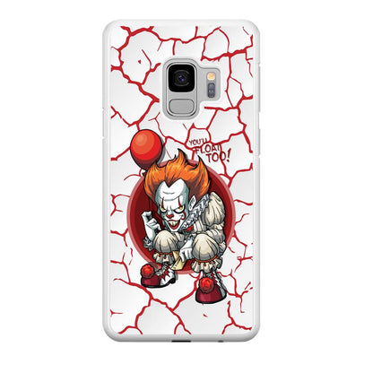 IT Pennywise Cracking The Curse Samsung Galaxy S9 Case-Oxvistore