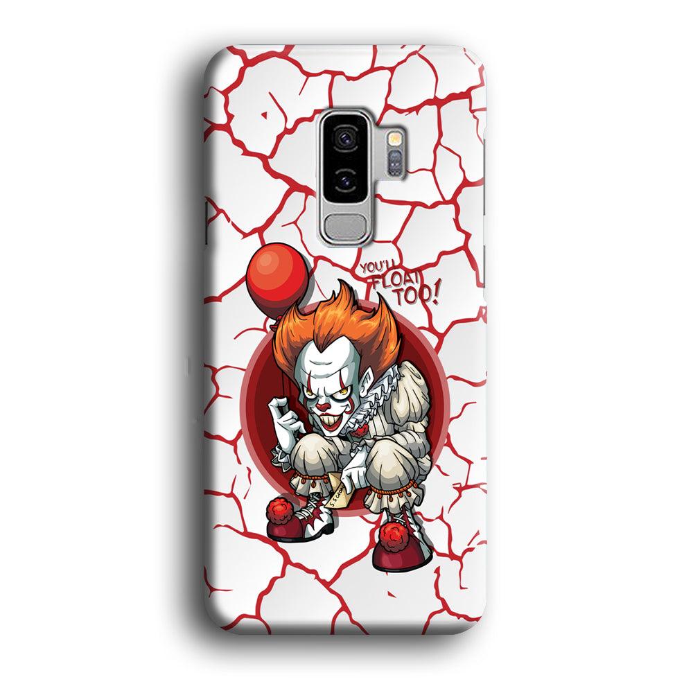 IT Pennywise Cracking The Curse Samsung Galaxy S9 Plus Case-Oxvistore