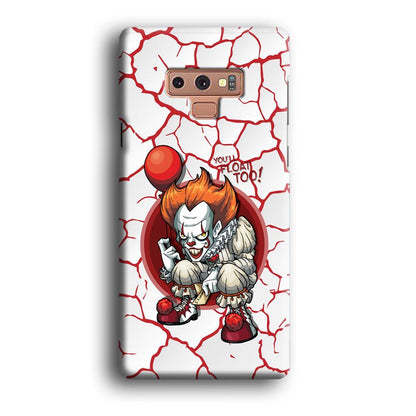 IT Pennywise Cracking The Curse Samsung Galaxy Note 9 Case-Oxvistore