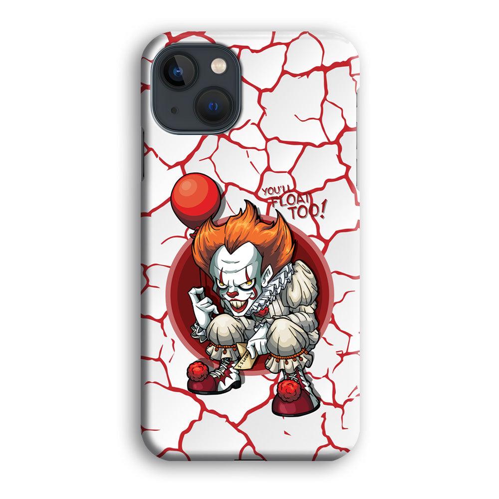 IT Pennywise Cracking The Curse iPhone 13 Case-Oxvistore