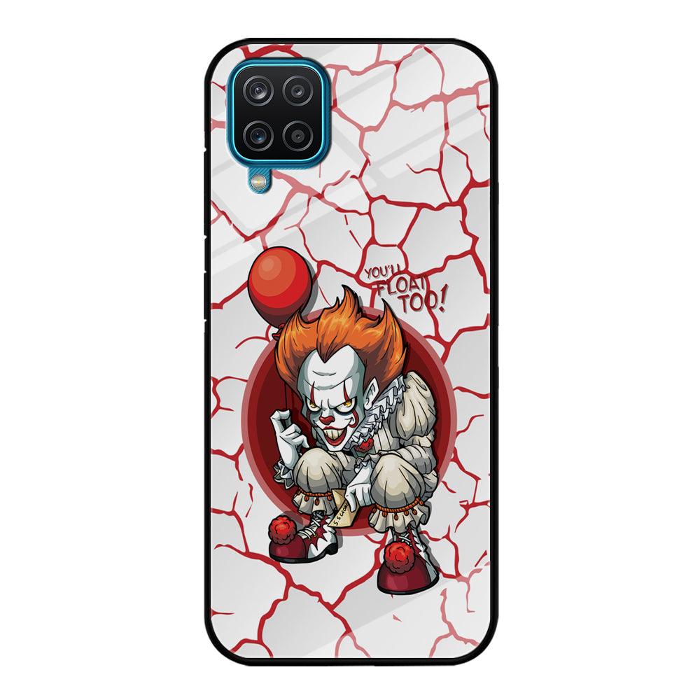 IT Pennywise Cracking The Curse Samsung Galaxy A12 Case-Oxvistore