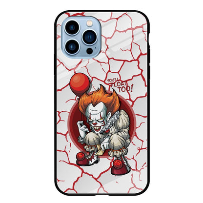 IT Pennywise Cracking The Curse iPhone 13 Pro Case-Oxvistore