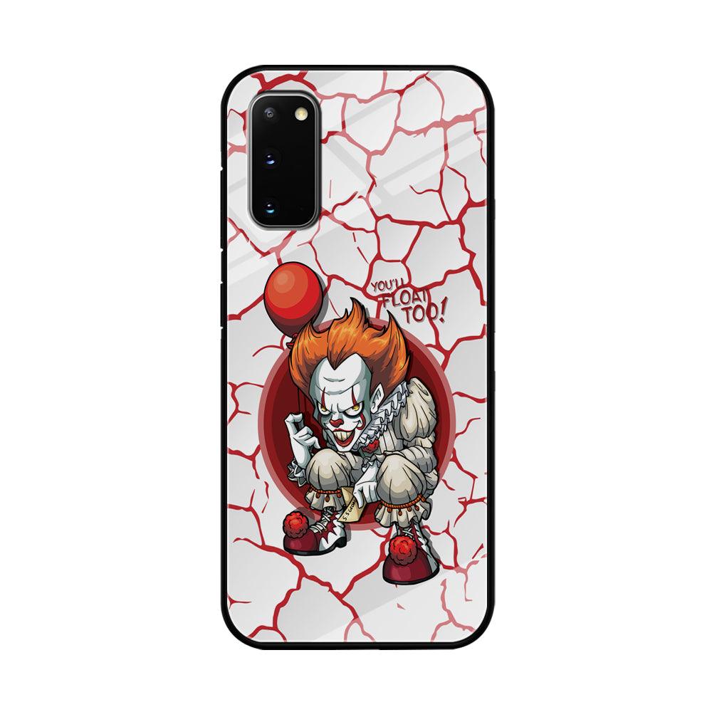 IT Pennywise Cracking The Curse Samsung Galaxy S20 Case-Oxvistore