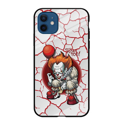 IT Pennywise Cracking The Curse iPhone 12 Case-Oxvistore