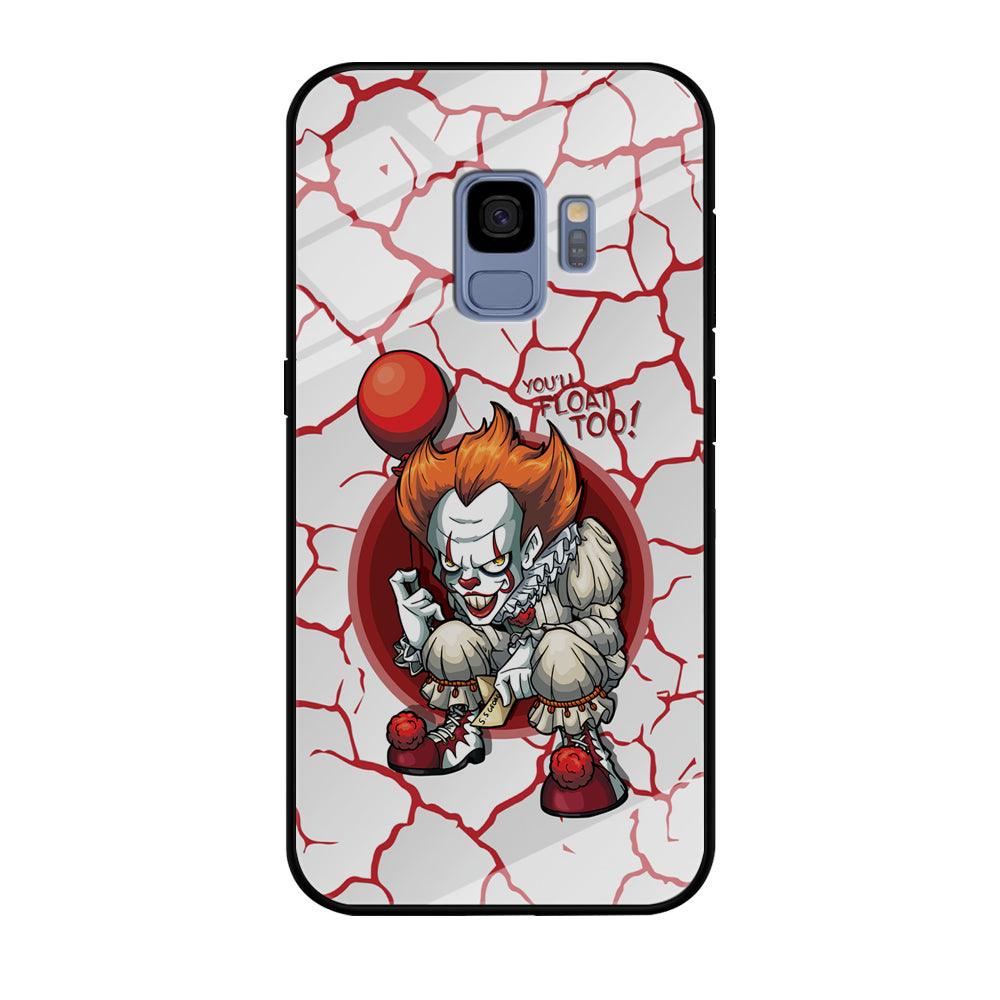 IT Pennywise Cracking The Curse Samsung Galaxy S9 Case-Oxvistore