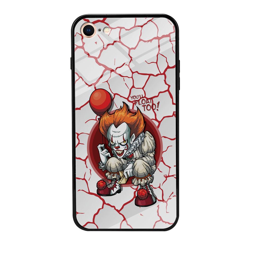 IT Pennywise Cracking The Curse iPhone 8 Case-Oxvistore