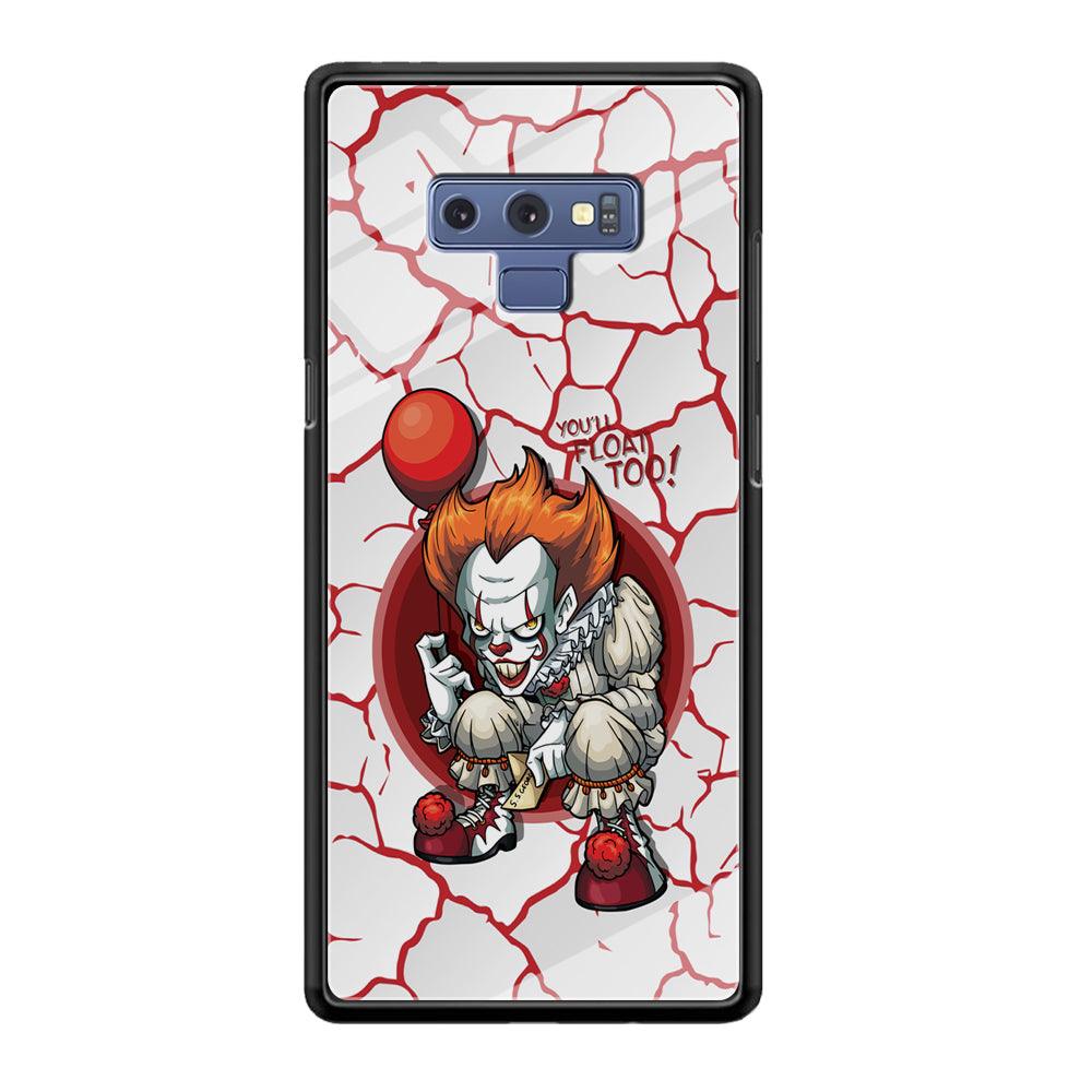 IT Pennywise Cracking The Curse Samsung Galaxy Note 9 Case-Oxvistore