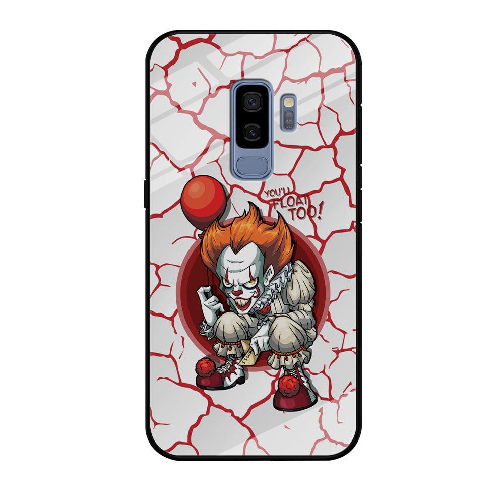 IT Pennywise Cracking The Curse Samsung Galaxy S9 Plus Case-Oxvistore