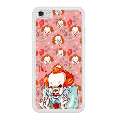 IT Pennywise Eww Pink Patern iPhone 6 | 6s Case-Oxvistore