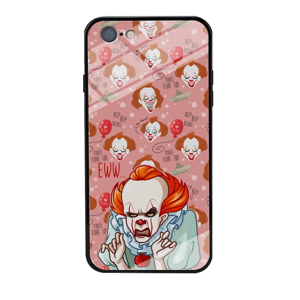 IT Pennywise Eww Pink Patern iPhone 6 | 6s Case-Oxvistore