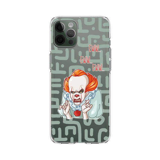 IT Pennywise Feeling Disgusted Clear Soft Case