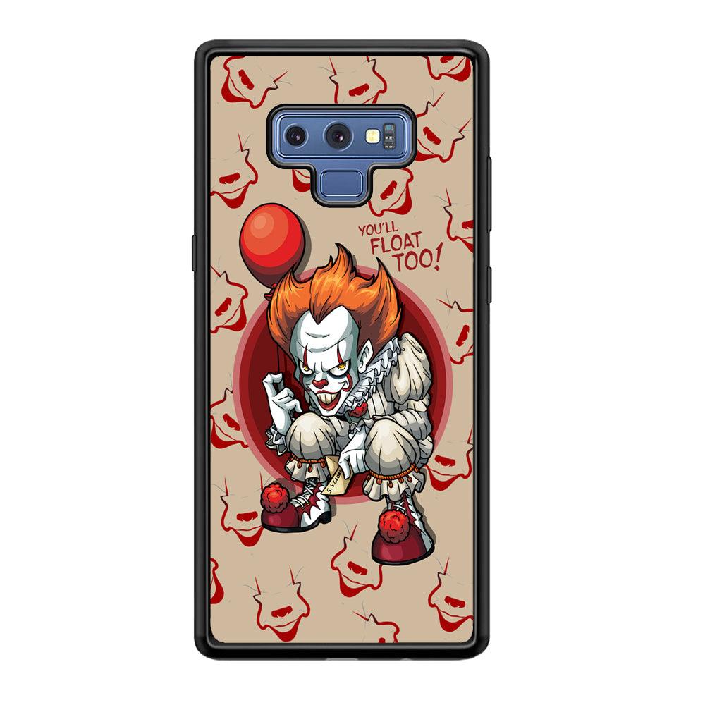 IT Pennywise Smile Patern Background Samsung Galaxy Note 9 Case-Oxvistore