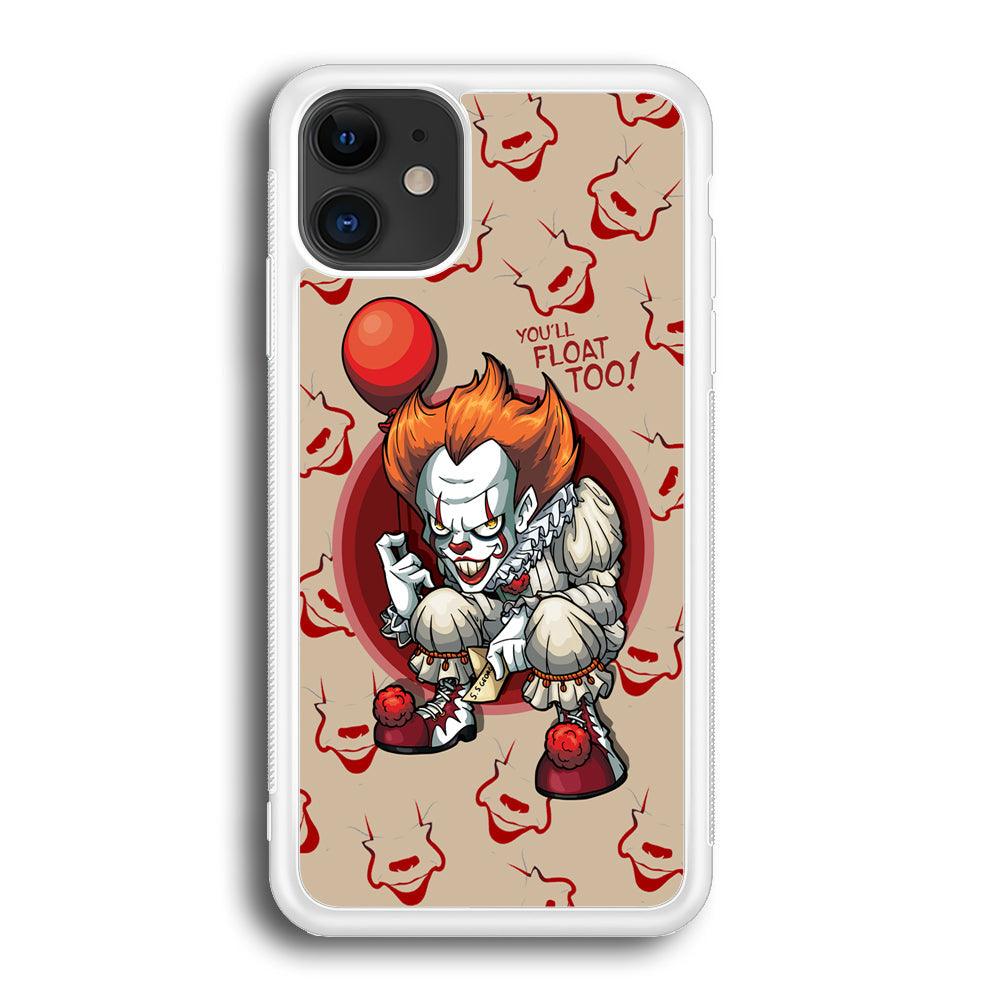 IT Pennywise Smile Patern Background iPhone 12 Case-Oxvistore