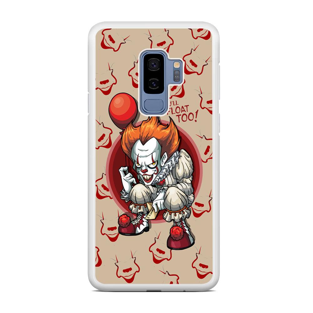 IT Pennywise Smile Patern Background Samsung Galaxy S9 Plus Case-Oxvistore