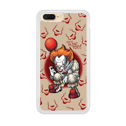 IT Pennywise Smile Patern Background iPhone 7 Plus Case-Oxvistore