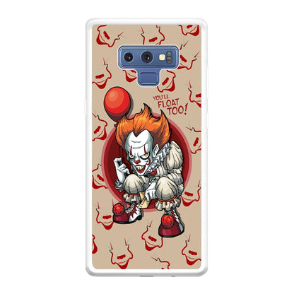 IT Pennywise Smile Patern Background Samsung Galaxy Note 9 Case-Oxvistore