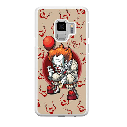 IT Pennywise Smile Patern Background Samsung Galaxy S9 Case-Oxvistore