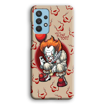 IT Pennywise Smile Patern Background Samsung Galaxy A32 Case-Oxvistore