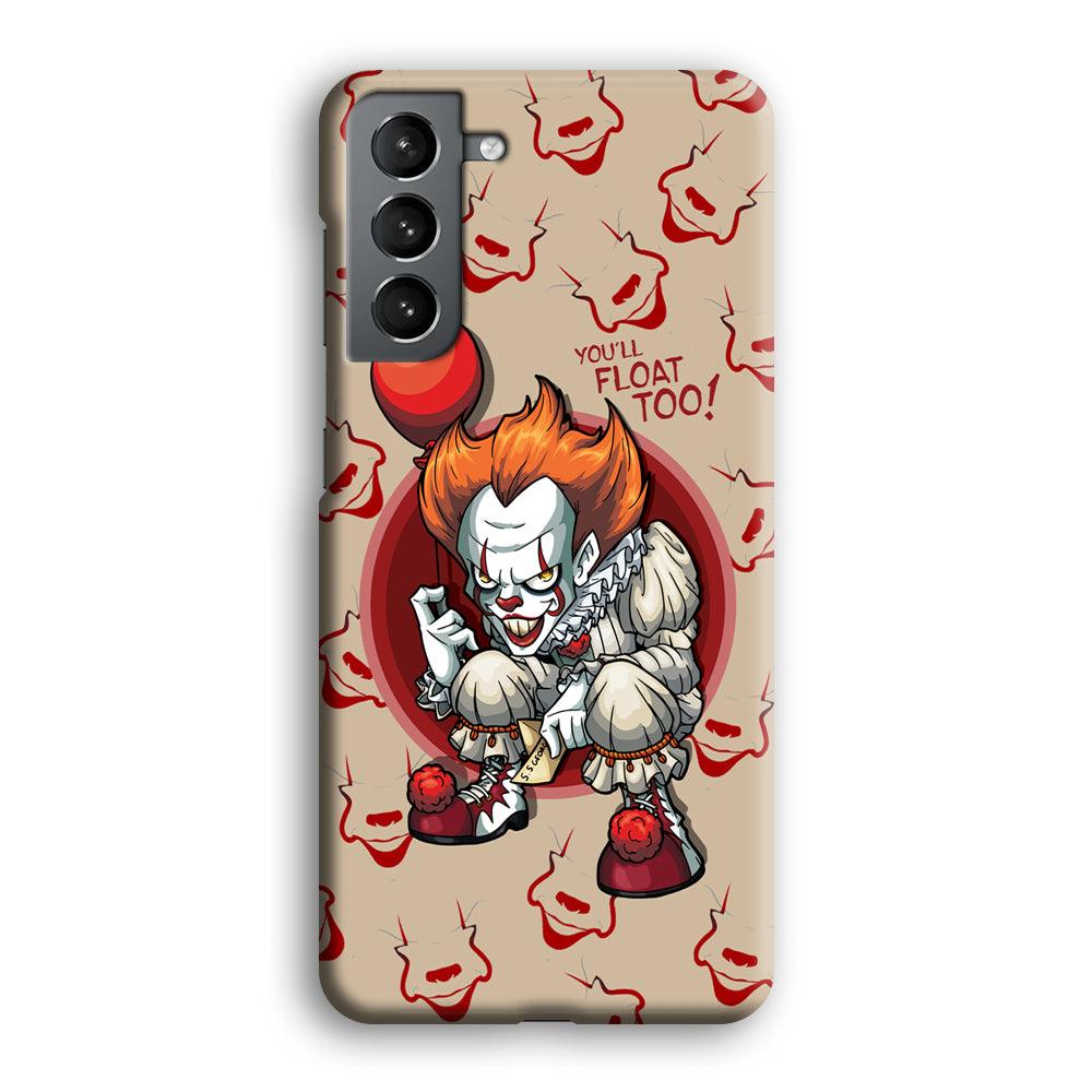 IT Pennywise Smile Patern Background Samsung Galaxy S21 Plus Case-Oxvistore