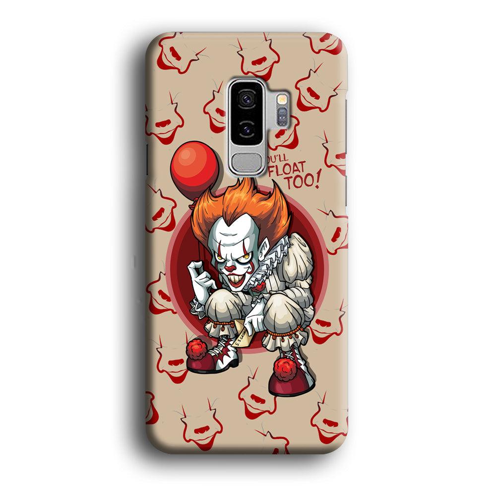 IT Pennywise Smile Patern Background Samsung Galaxy S9 Plus Case-Oxvistore