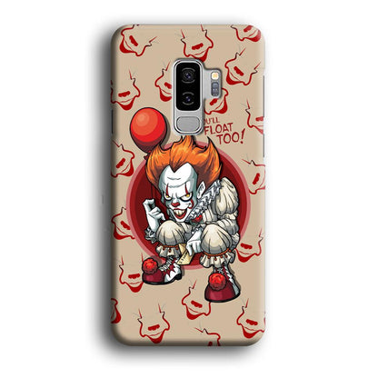 IT Pennywise Smile Patern Background Samsung Galaxy S9 Plus Case-Oxvistore