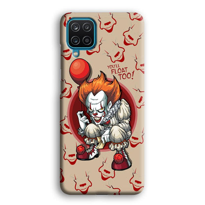 IT Pennywise Smile Patern Background Samsung Galaxy A12 Case-Oxvistore