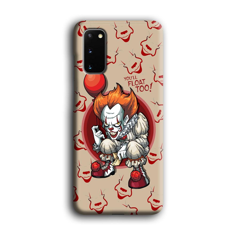 IT Pennywise Smile Patern Background Samsung Galaxy S20 Case-Oxvistore