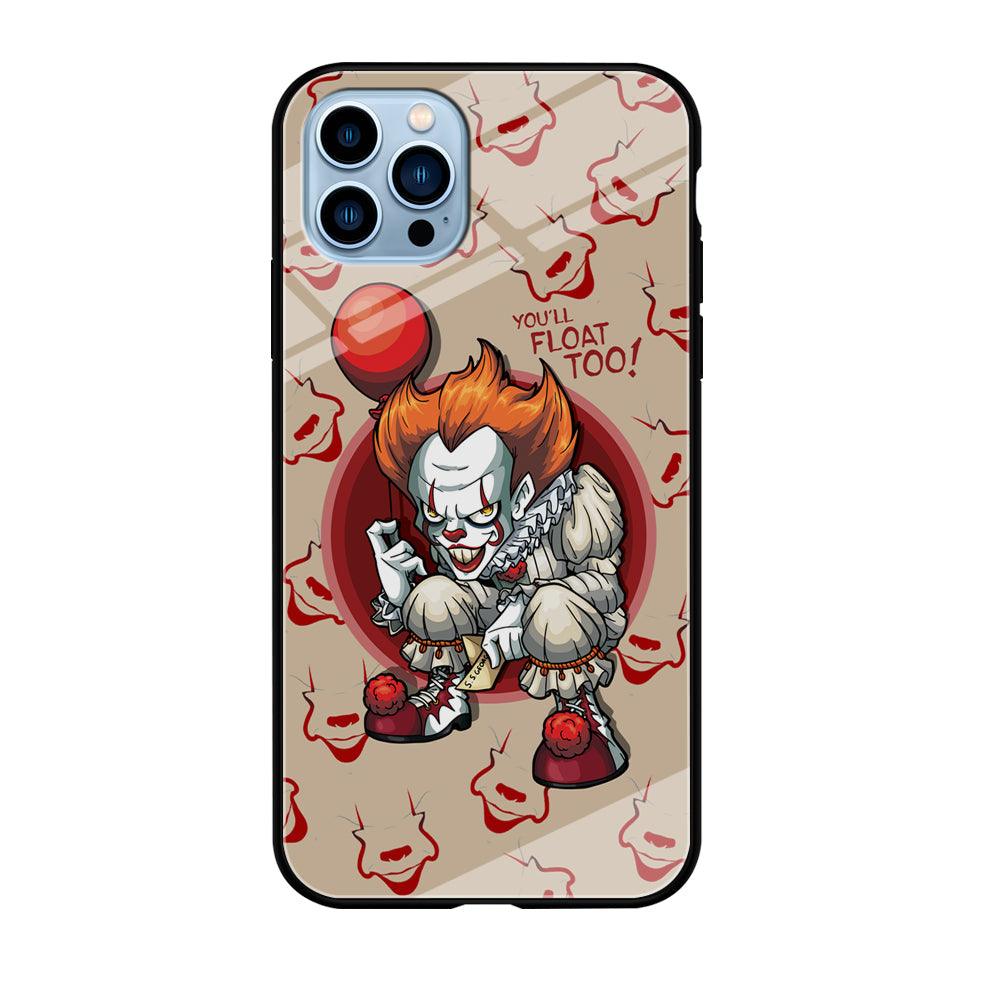 IT Pennywise Smile Patern Background iPhone 12 Pro Max Case-Oxvistore