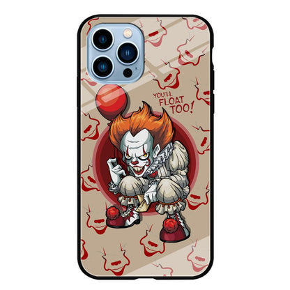 IT Pennywise Smile Patern Background iPhone 13 Pro Case-Oxvistore