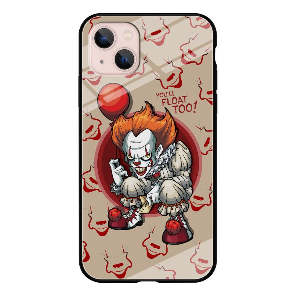 IT Pennywise Smile Patern Background iPhone 15 Plus Case-Oxvistore