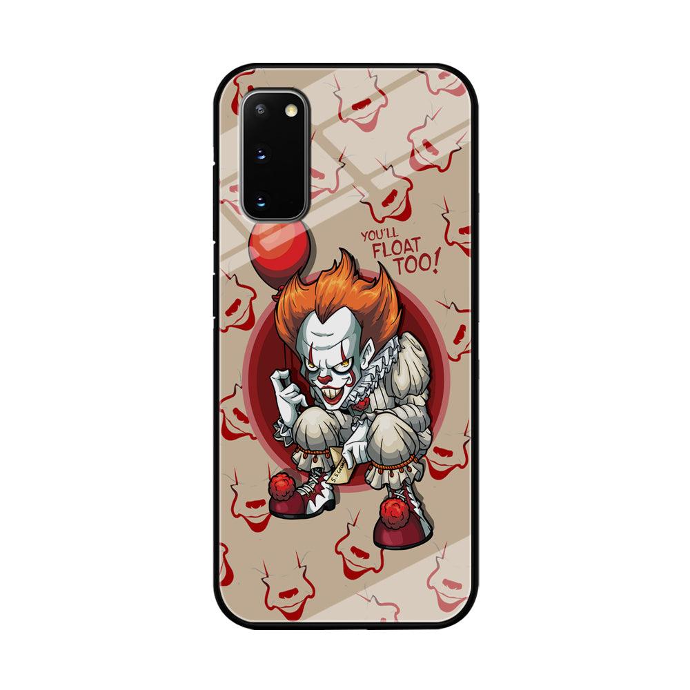 IT Pennywise Smile Patern Background Samsung Galaxy S20 Case-Oxvistore