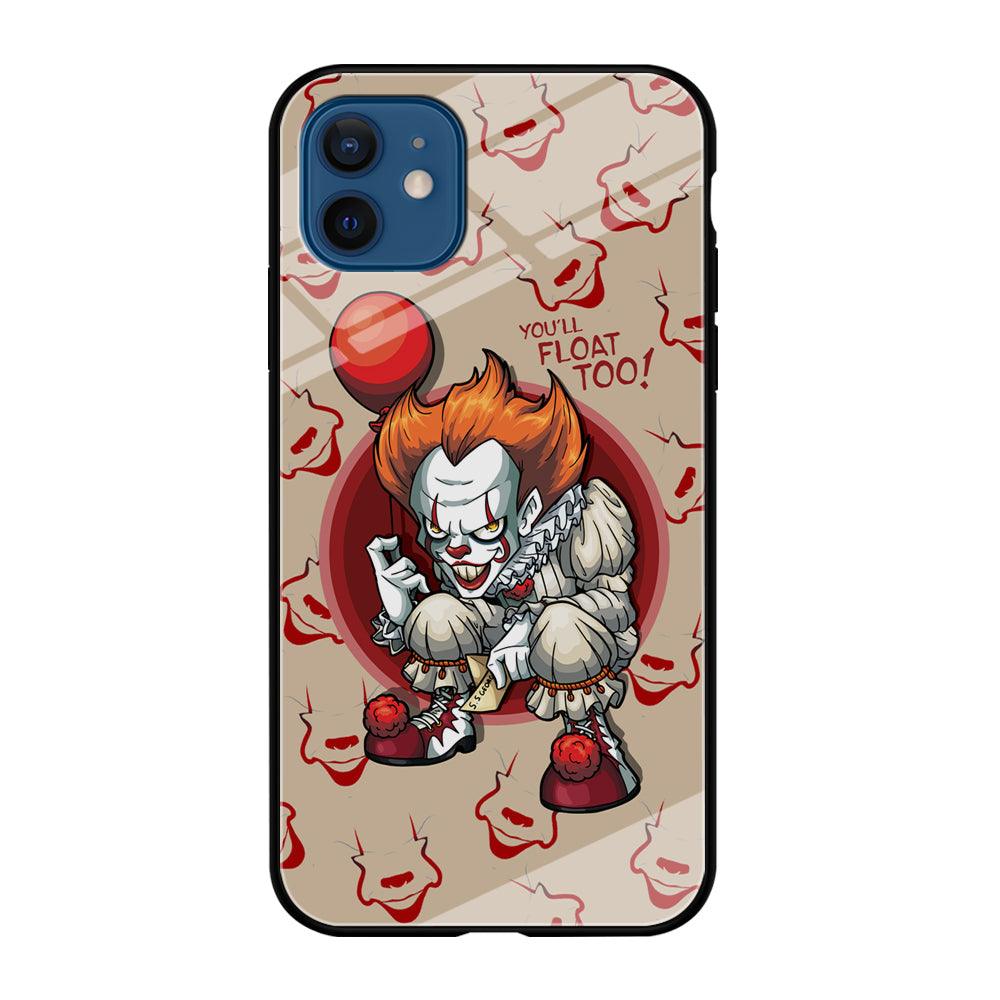 IT Pennywise Smile Patern Background iPhone 12 Case-Oxvistore