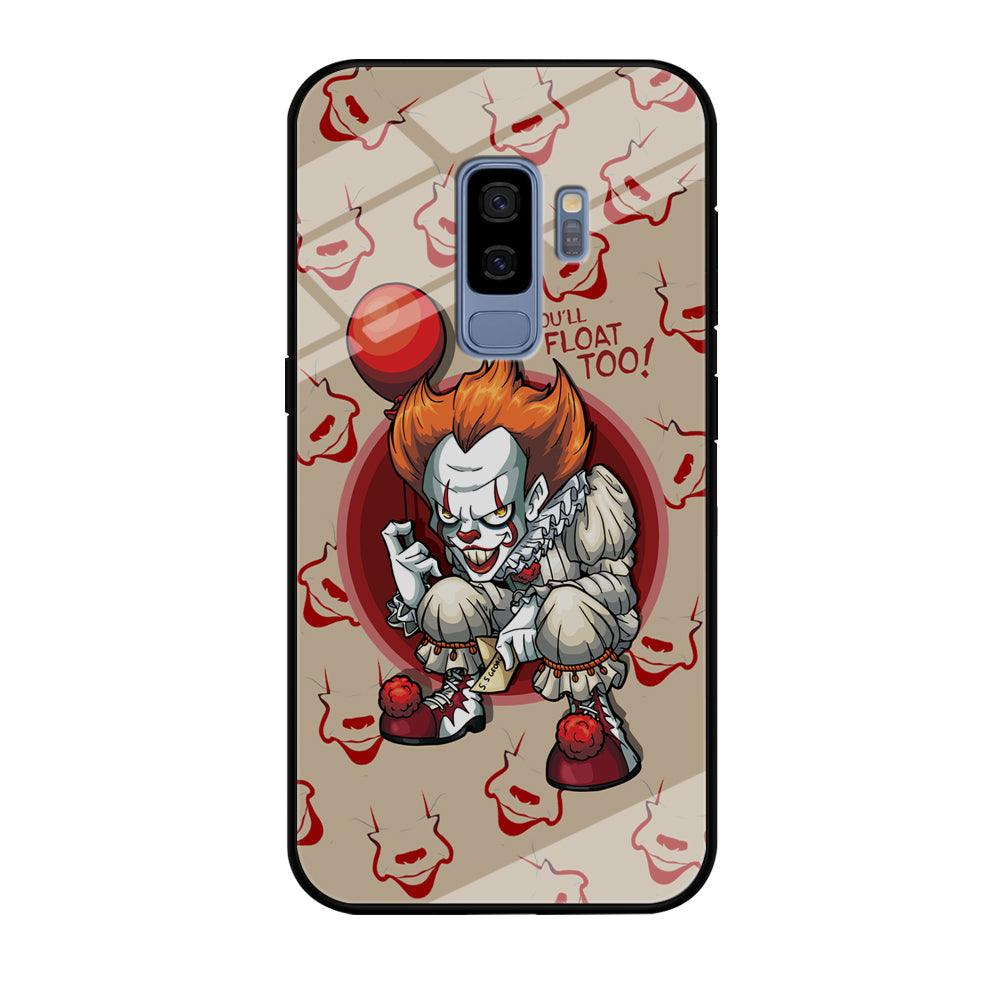 IT Pennywise Smile Patern Background Samsung Galaxy S9 Plus Case-Oxvistore