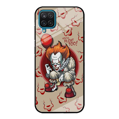 IT Pennywise Smile Patern Background Samsung Galaxy A12 Case-Oxvistore