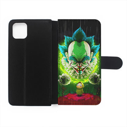 IT X Rick And Morty Flip Wallet Phone Case